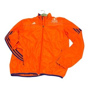 🟠 Adidas Boston Marathon 2015 Windbreaker Jacket/Retro Collectible Size S Unisex